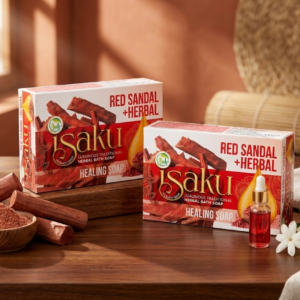 Isakure Red Sandal + Herbal Soap