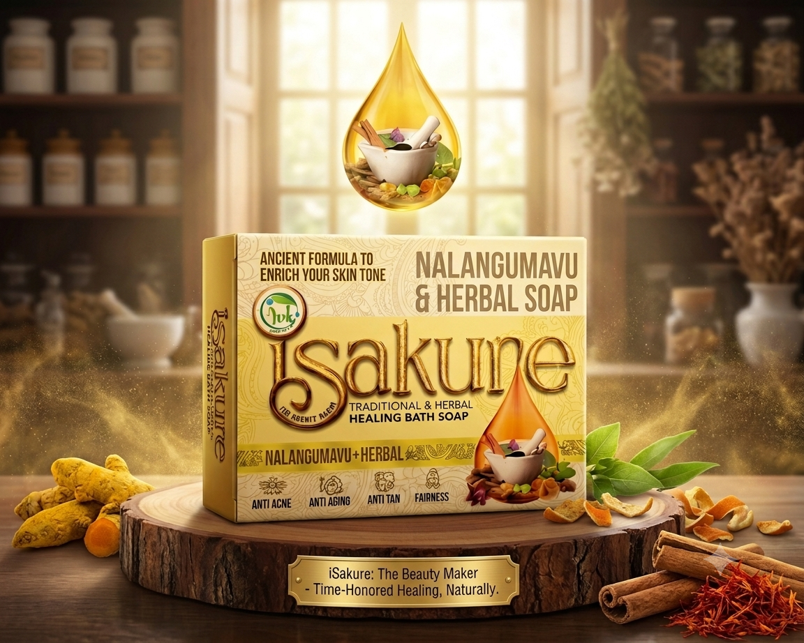 iSakure Nalangamavu & Herbal Soap