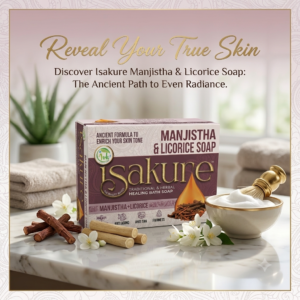 iSakure Manjistha & Licorice Soap