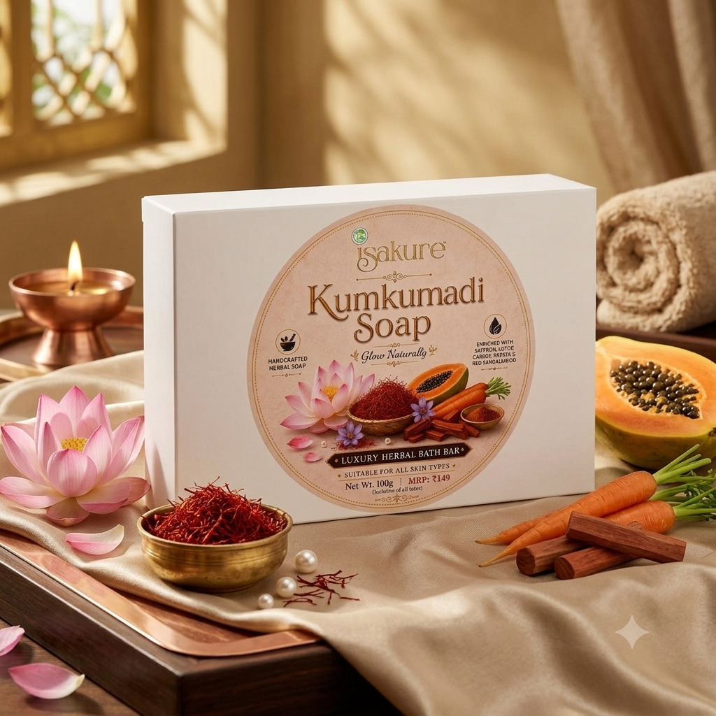 Isakure Kumkumadi Soap