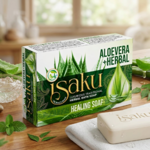 Isakure Aloe Vera + Herbal Soap