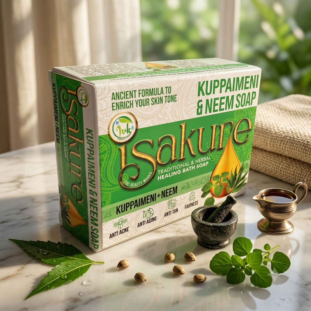 Isakure Kuppaimeni & Neem Soap