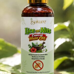 Isakure Lice and Nits Control Hair Oil