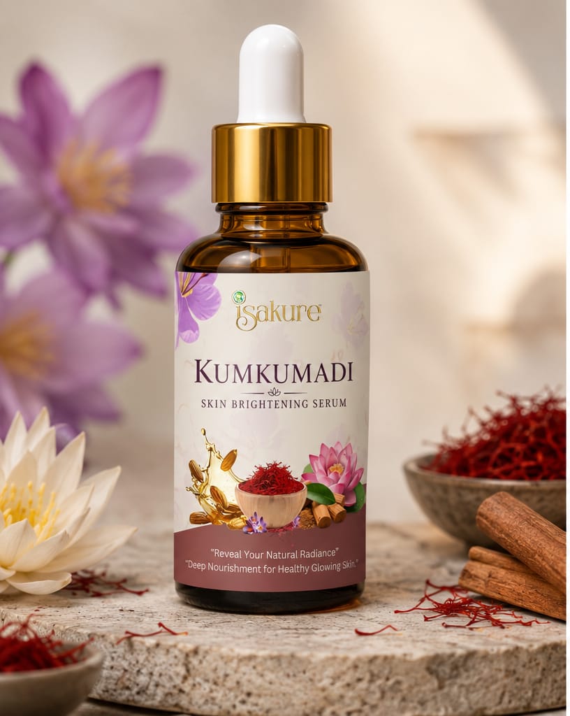 Isakure Kumkumadi Skin Brightening Serum